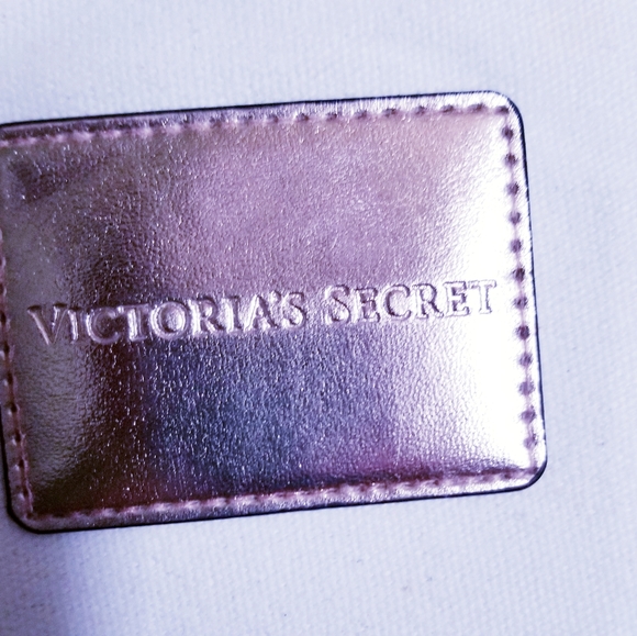 Women's Victoria's Secret Tote Bag Ivory & Gold - Picture 2 of 4